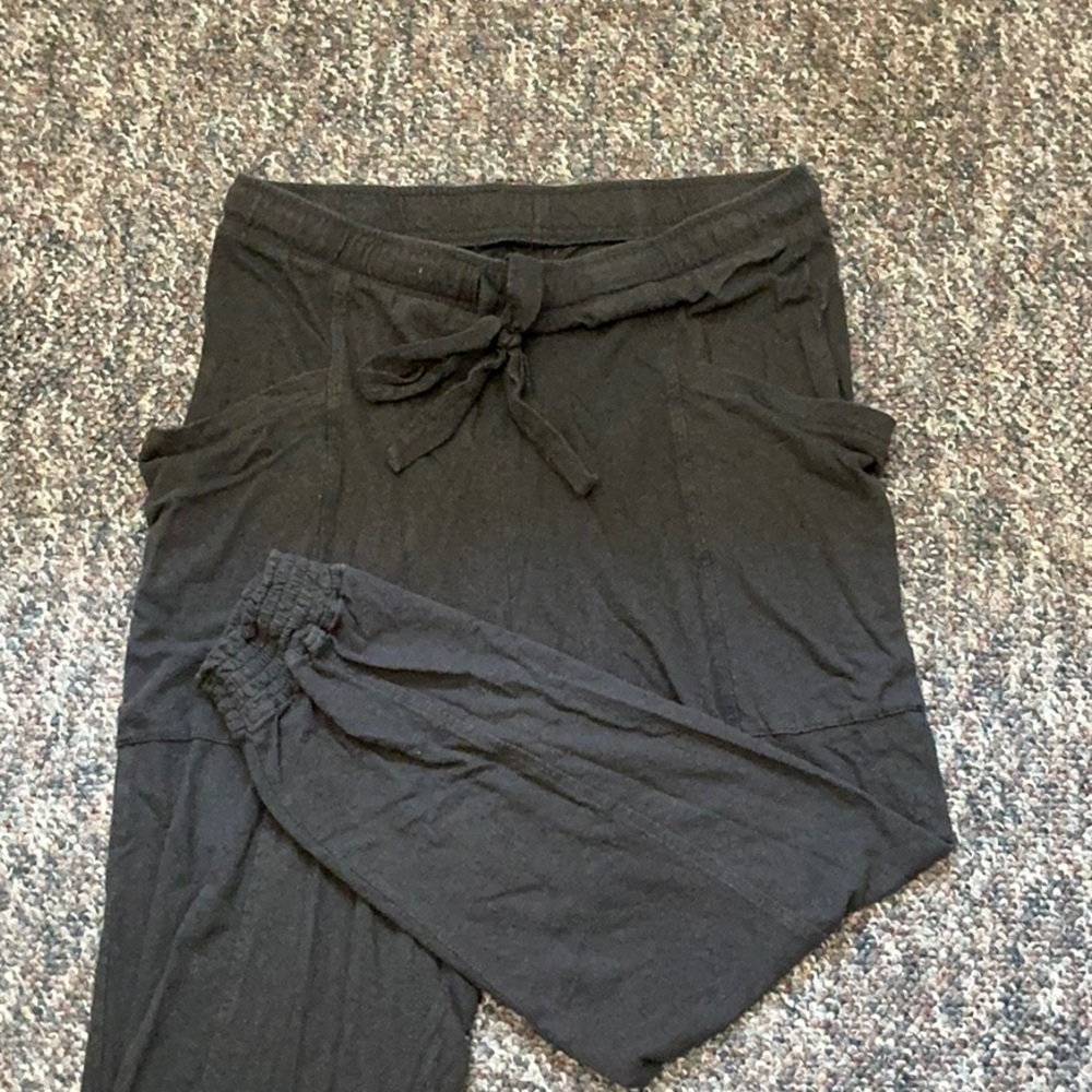 Aerie Black Track Pants